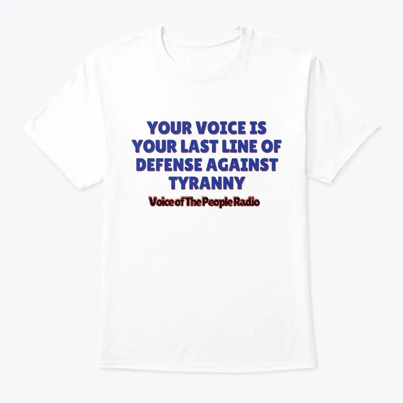 Voice against tyranny  